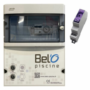 Coffret électrique piscine avec module On.e Bel’O Piscine