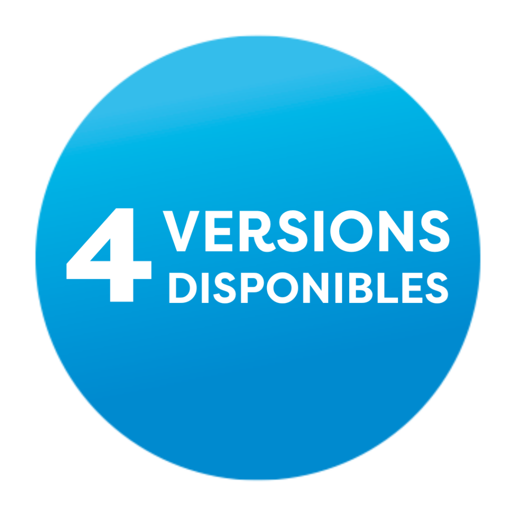 4 versions disponibles