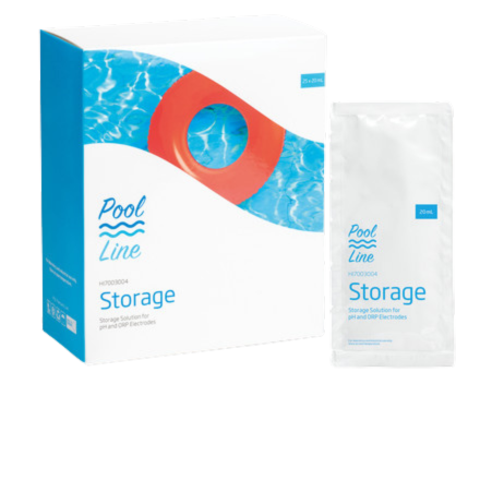 Solution de conservation pour électrodes 25 sachets Pool Line