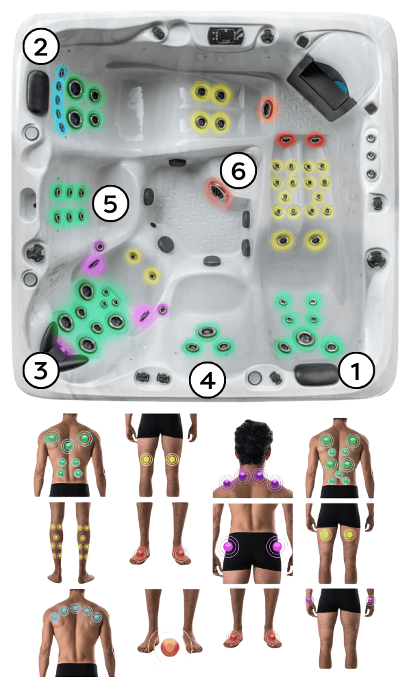 configuration spa ha bay long 5 places