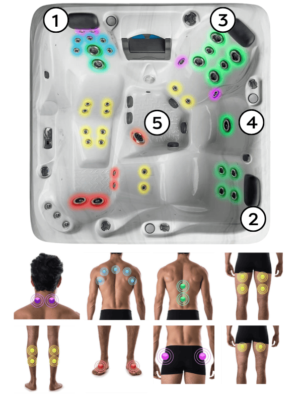configuration spa uluru 2-4 places