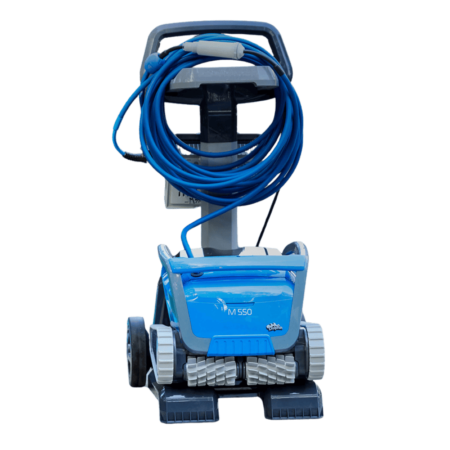 robot piscine électrique dolphin m550 avec caddy